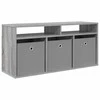 TV staliukas Žemas stalas su stalčių Pilkas Sonoma 102 x 32 x 48,5 cm