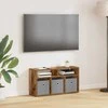 TV staliukas Žemas stalas su stalčių Senas medis 72 x 22,5 x 38 cm