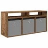 TV staliukas Žemas stalas su stalčių Senas medis 102 x 32 x 48,5 cm