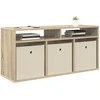 TV staliukas Žemas stalas su stalčių Sonoma ąžuolas 102 x 32 x 48,5 cm