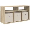 TV staliukas Žemas stalas su stalčių Sonoma ąžuolas 72 x 22,5 x 38 cm