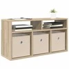 TV staliukas Žemas stalas su stalčių Sonoma ąžuolas 72 x 22,5 x 38 cm