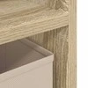 TV staliukas Žemas stalas su stalčių Sonoma ąžuolas 87 x 27,5 x 43 cm