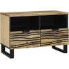 TV staliukas TV vienetai su stalčių Ruda 70 x 33 x 46 cm Apdirbta mediena