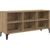 TV staliukas TV spintelių komplektas 103,5 x 30 x 50 cm Ruda