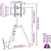 Laikiklis TV trikojis stovas 37-65 colių ekranui, 400x400mm, 40 kg