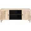 TV vienetai su lentyna Balta 105 x 33 x 46 cm Apdirbta mediena