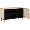 TV vienetai su lentyna Balta 80 x 33 x 46 cm Apdirbta mediena