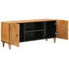 TV vienetai Šviesiai rudas 105 x 33 x 46 cm Kietas mango medis