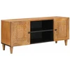 TV vienetai Šviesiai rudas 105 x 33 x 46 cm Kietas mango medis