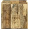 TV vienetai 2 vnt. Ruda 36 x 30 x 36 cm Kietas mango medis