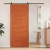 Tvarto durys 90 x 2,5 x 208 cm Pušies medienos masyvas