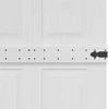 Tvarto durys CORONA 70 x 210 cm Pušies medienos masyvas Balta