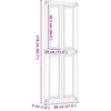 Tvarto durys CORONA 80 x 210 cm Pušies medienos masyvas