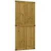 Tvarto durys CORONA 90 x 210 cm Pušies medienos masyvas