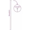 Tvenkinio tvoros rinkinys 5 pcs Žalia 100 x 50 cm Plienas