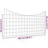Tvenkinio tvoros rinkinys 5 pcs Žalia 100 x 50 cm Plienas