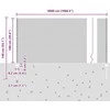 Hexagonal Fence with Post 50 x 1 m PVC dengtas plienas Žalia