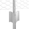 Hexagonal Fence with Post 100 x 0,8 m Galvanizuotas plienas