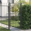 Tvora vartai HORST 100 x 175 cm Metalas Juoda Užrakintas
