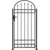 Tvorelės stulpas ASSEN 200 x 88 x 14 cm Plienas Pilka