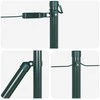 Tvorelės stulpas 52 pcs Žalia 3,2 x 3,2 x 80 cm