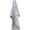 Tvorelės stulpas 10 pcs Sidabro 200 cm Plienas