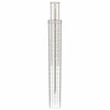 Tvorelės stulpas 2 pcs Sidabro 20 x 20 x 190 cm metalas