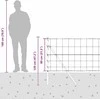 Tvorelės stulpas Cinkuotas 25 x 0,8 m Plienas