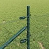 Suvirintas vielinis tvoras su smailiais galais