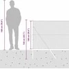 Pagrindo Suvirintas Vielos Tvora 50 x 1 m (Plotis x Aukštis)