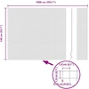 Suvirintas vielinis tvoras su smailiais galais 10 x 1,4 m Žalia
