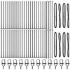 Tvorelės stulpas 52 pcs Pilka 3,2 x 3,2 x 90 cm