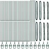 Tvorelės stulpas 52 pcs Pilka 3,2 x 3,2 x 170 cm