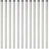 Tvorelės stulpas 12 pcs Sidabro 100 cm