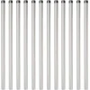 Tvorelės stulpas 12 pcs Sidabro 120 cm