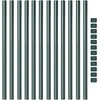 Tvorelės stulpas 12 pcs Žalia 110 cm