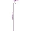 Tvorelės stulpas 2 pcs Žalia 120 cm