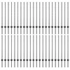Tvorelės stulpas 44 pcs Pilka 140 cm Plienas