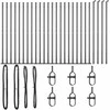 Tvorelės stulpas 26 pcs Pilka 3,2 x 3,2 x 150 cm