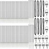Tvorelės stulpas 52 pcs Pilka 3,2 x 3,2 x 185 cm