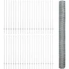 Hexagonal Fence with Post 100 x 1,6 m Galvanizuotas plienas
