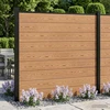 Tvoros rinkinys 175 x 186 cm WPC ir aliuminis Ruda
