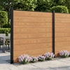 Tvoros rinkinys 175 x 186 cm WPC ir aliuminis Ruda