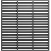 Tvoros segmentas, pilkos spalvos, 180x180cm, WPC