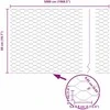 Suvirinto vielos tvoros 50 x 0,5 m (P x A)