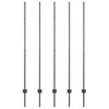 Tvorelės stulpas 5 pcs Pilka 150 cm Plienas
