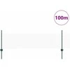 Hexagonal Fence with Post 100 x 0,5 m PVC dengtas plienas Žalia