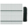Hexagonal Fence with Post 100 x 0,5 m PVC dengtas plienas Žalia