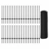 Hexagonal Fence with Post 100 x 0,8 m PVC dengtas plienas Pilka